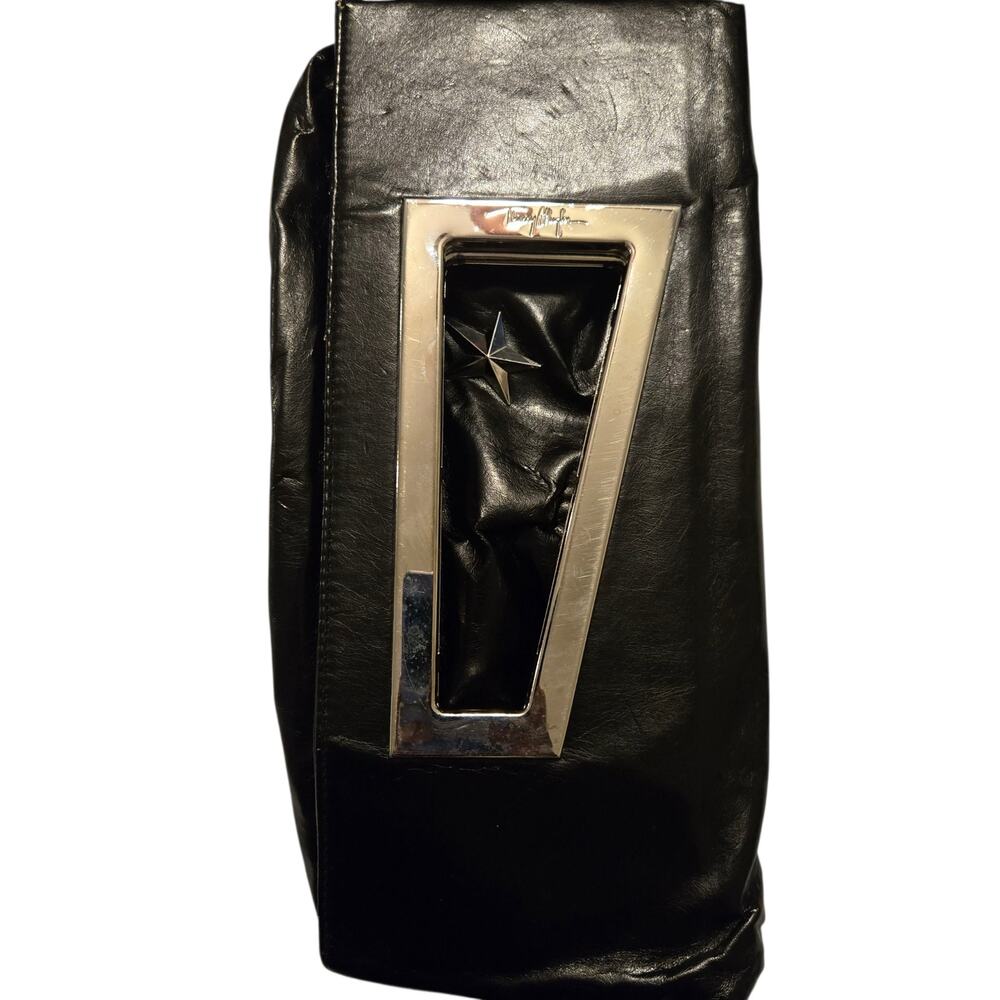 not for sale-Thierry MuglerVintage Leather Fold Over Clutch--Not for sale - Picture 2 of 8